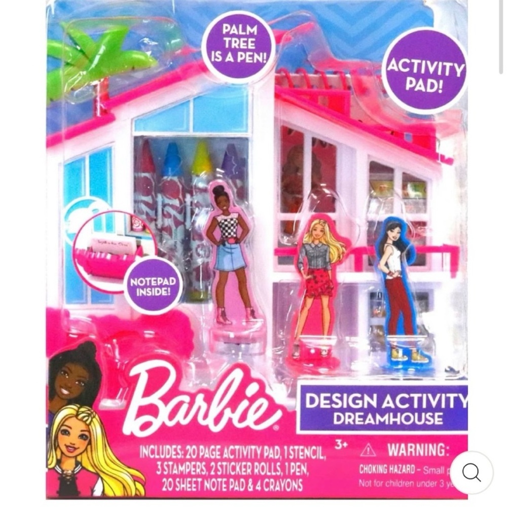 🆕 - Barbie Dreamhouse Design Art & Craft Activity Set Ages 3+